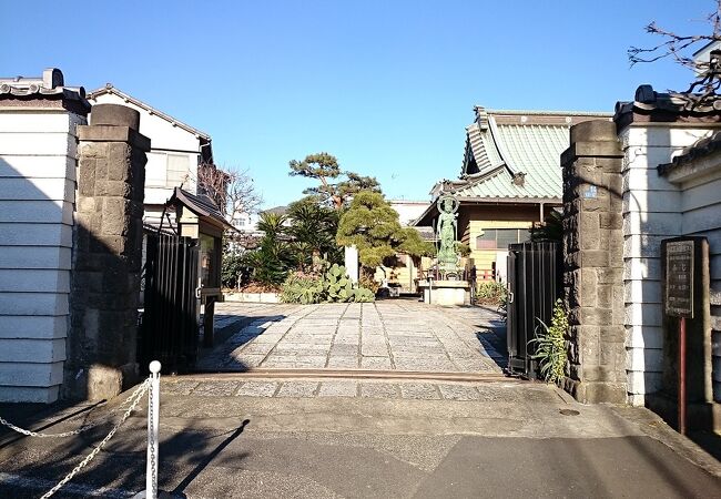 北区西ヶ原３丁目にある曹洞宗寺院