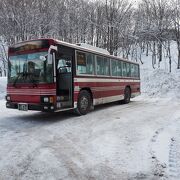 冬場もバスは安定の走り