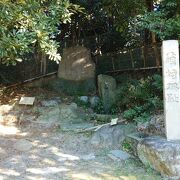 亀崎の丘陵に築かれていた城跡