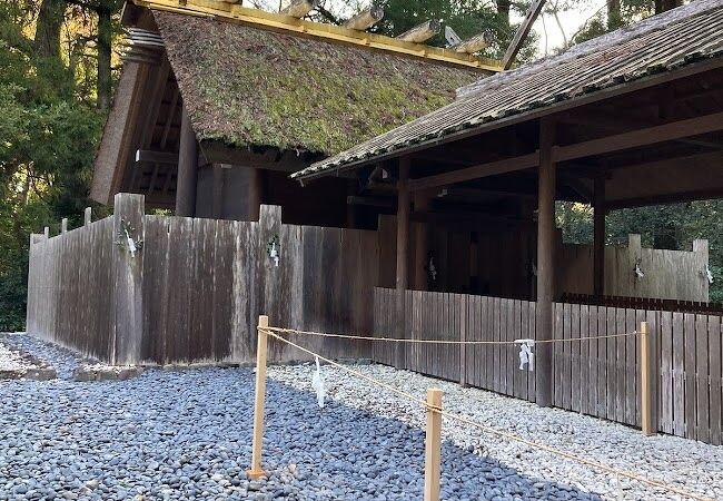 伊勢神宮の外宮の敷地内にあります