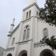 長崎駅すぐ近くの歴史ある教会