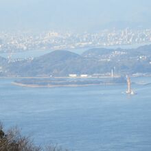 巌流島もよく見えていました。