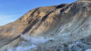 迫力のある景色に驚き