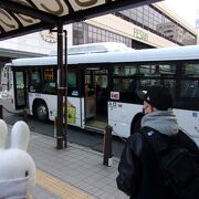 Suicaでタッチ乗車可能！盛岡市内を巡るなら便利な足です！