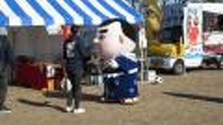 無料の「足湯」が有名