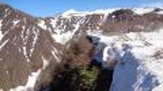 雪解けの鳥海山を見に行きました