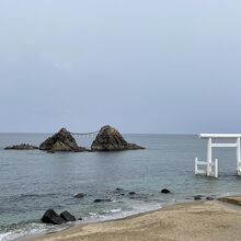 海岸道路から