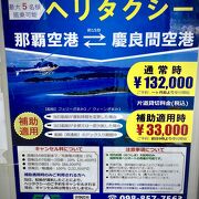 慶良間諸島にある無人島だが、唯一の空港がある島...（阿嘉島ー慶留間島と橋で結ばれている／外地島／慶良間諸島／沖縄）