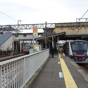 昔、慢性の超満員で日本で一番混雑している電車とも言われていました。