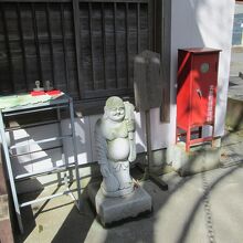 諏訪八幡神社布袋孫像