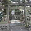 岬にあります