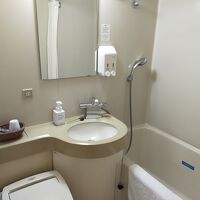 この手のホテルは水栓も…と思いきやここはきれい