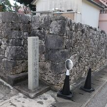 祥雲寺の石垣