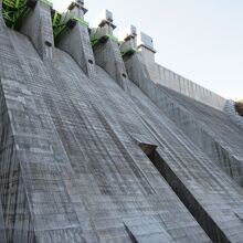 エレベーターで下に降りて見上げることが出来ます