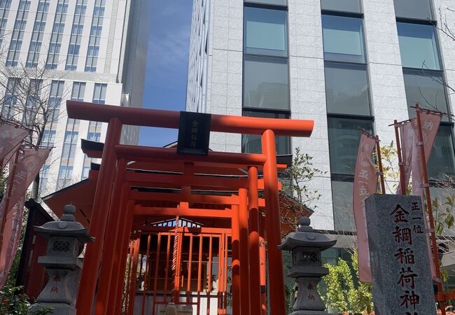 日本通運本社敷地内