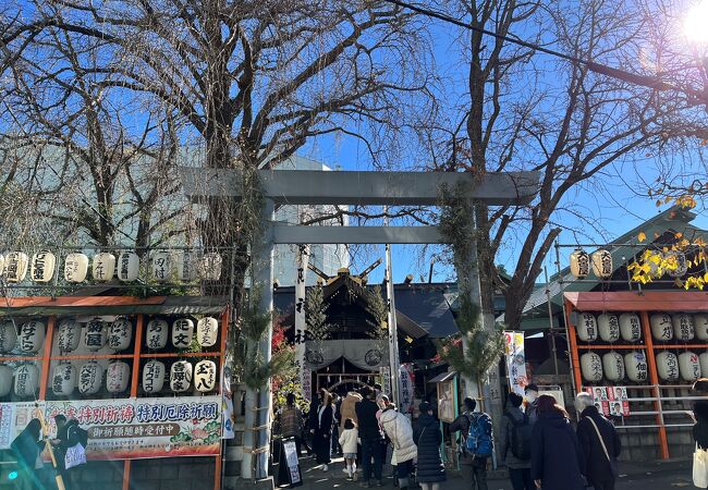 築地場外市場にある神社