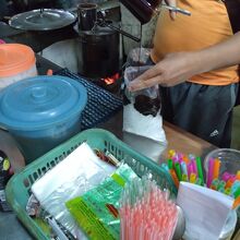 練乳たっぷりのアイスコーヒー　甘いけど体に心地よい味