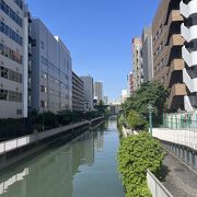 川沿いの散歩道