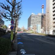 歩道と車道はきれいに分離されており、落ち着いて散策することが出来ました。