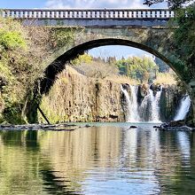 金山橋と坂井手の滝
