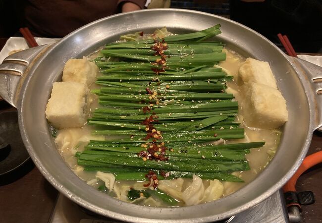 京風味のもつ鍋店