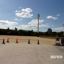 太陽の広場の様子です。