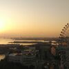 客室バルコニーからの横浜の夜景は綺麗ですね！