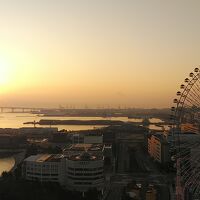 ベイブリッジから上る朝日は絶景ですね！