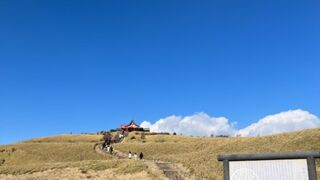 素晴らしい景色と凄い存在感　箱根元宮