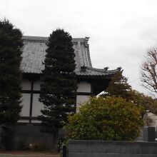 後ろから撮った円照寺