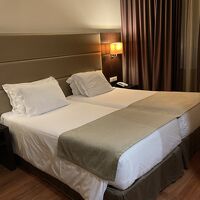 ベッドは快適です。