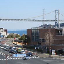 関門海峡の素晴らしい景色も望めます。