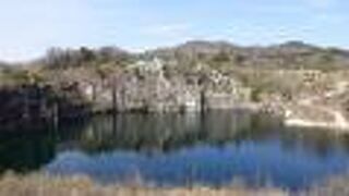 100年以上の歴史をもつ採石場