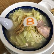 旅行中の野菜不足解消にもなるラーメン