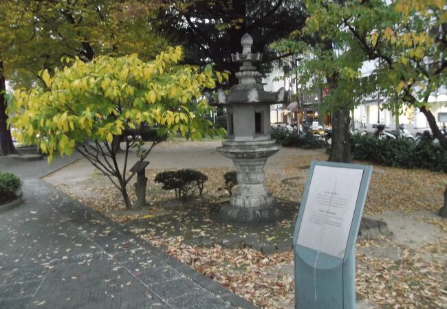 広島駅前から平和記念公園まで続くルート