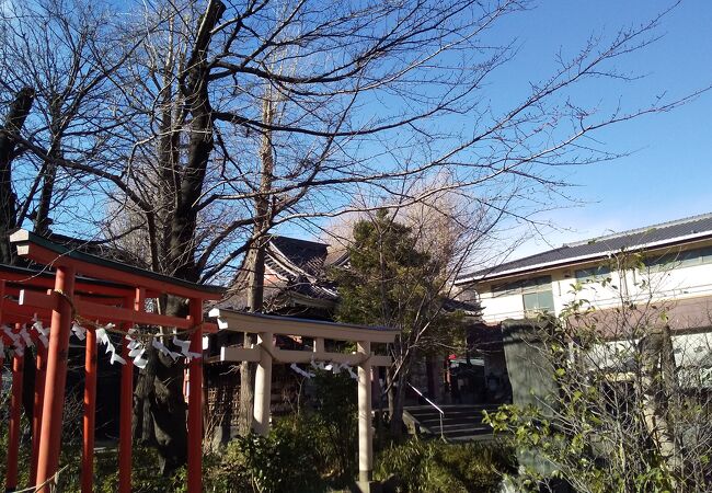 川崎大師の近くにある神社