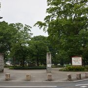 高崎市役所の隣にある公園