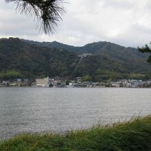 天橋立から傘松公園を