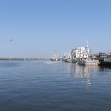 銚子漁港の風景