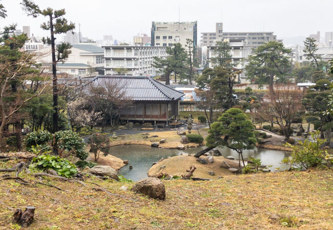 おすすめの鑑賞ポイントは鳥取城二ノ丸です