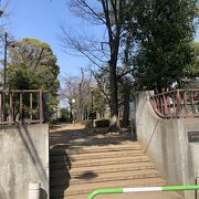 道灌山の公園