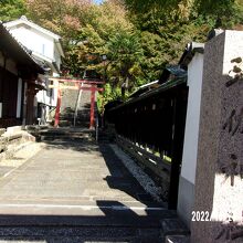 入り口の様子です。