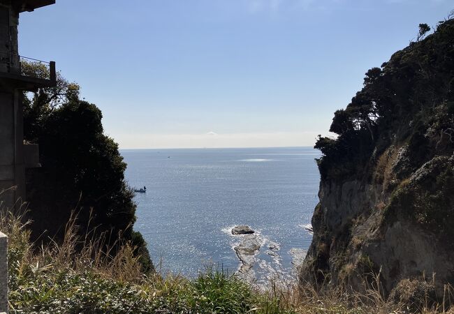 江の島の絶景スポットのひとつ