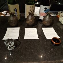 日本酒利き酒