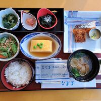 吉兆の朝食も美味しい。