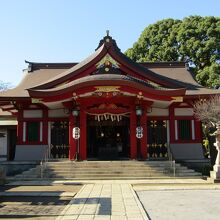 品川神社拝殿