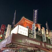 アメ横にあるお寺