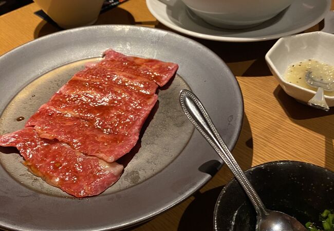 上質空間での焼き肉なら