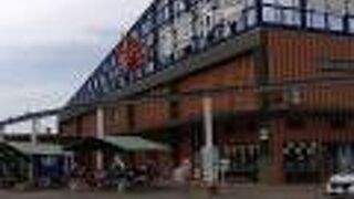 海鮮焼きが並ぶ道の駅