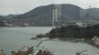 上空からの関門橋